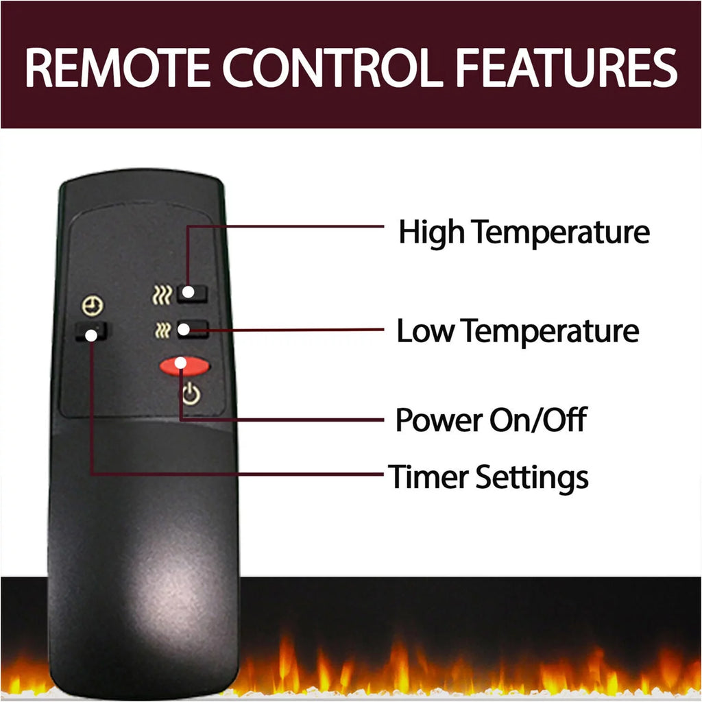 72'' Electric Fireplace H577